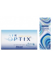 Air Optix Aqua z płynem Horien 500ml