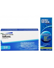 Soflens 59/Comfort z płynem Zero Seven 500ml